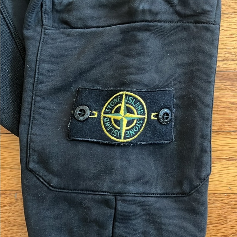 Stone Island Black Joggers